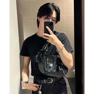 Multi-pocket shoulder bag