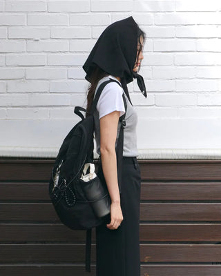 [8th Re-release] [BEST 50] [6th Re-release] (ORIGINAL) Line Cotton Scarf (black)