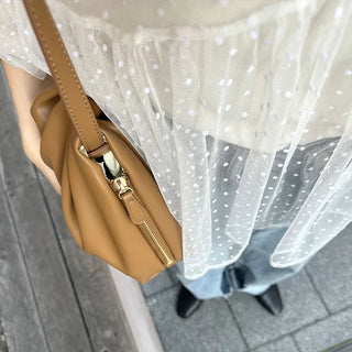 Shirring tote bag