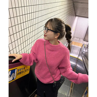 Loose wool knit