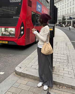 Side-button slacks