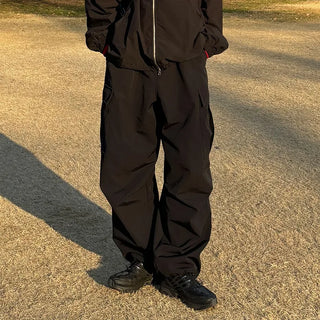(Unisex) Cargo String Pants