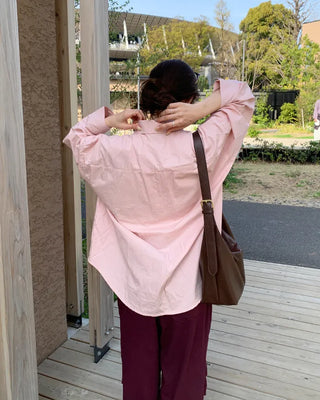 Basic oversized shirt
