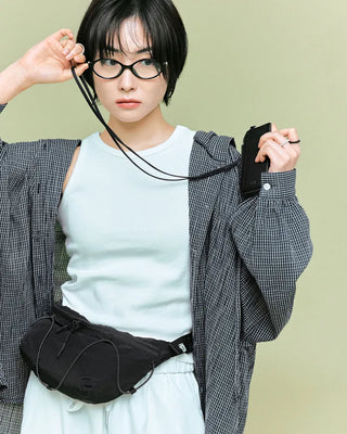 [2nd Re-release] (ORIGINAL) Strap Leather Card Wallet (black)