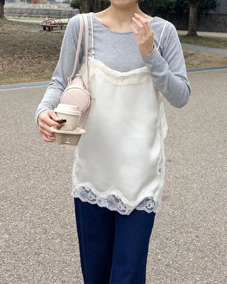 Lace Point Sleeveless