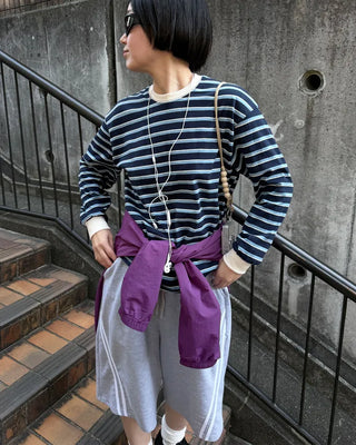 Casual striped T-shirt
