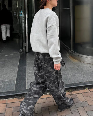 (Unisex) Camouflage Drawstring Pants