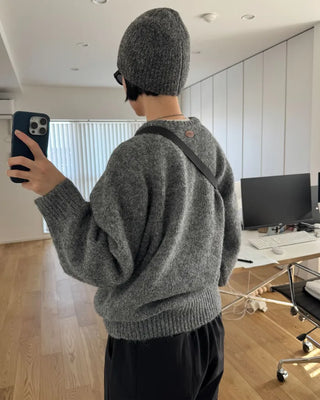 Soft V-neck sweater