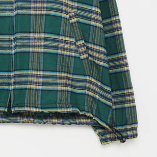 (Unisex) String Check Zip-Up Hoodie