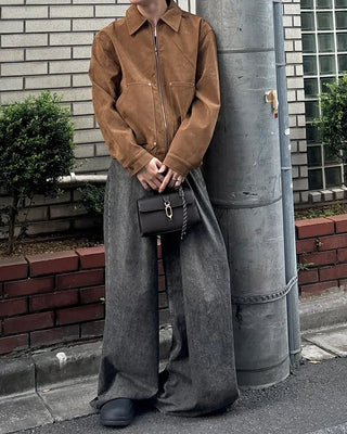 Suede jacket