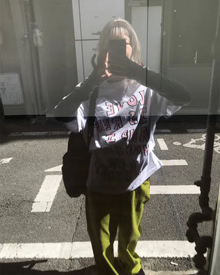 Crayon lettering T-shirt