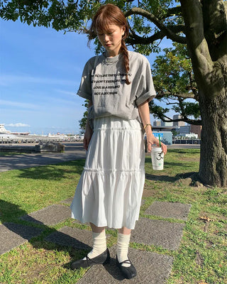 Lettering Oversized T-Shirt