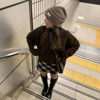 Mohair Round Knit