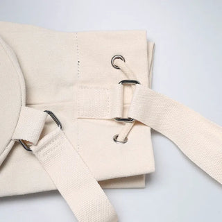 Canvas pocket sling bag