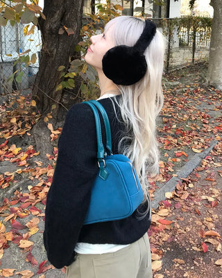 Milk fur earmuffs