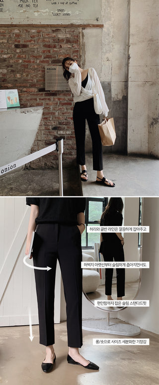 (basic/long) Summer slacks - 3 sizes