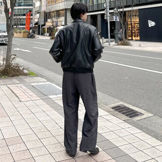 (Unisex) Pintuck Balloon Fit Pants