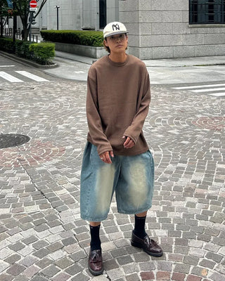 Round Neck Long Sleeve Knit