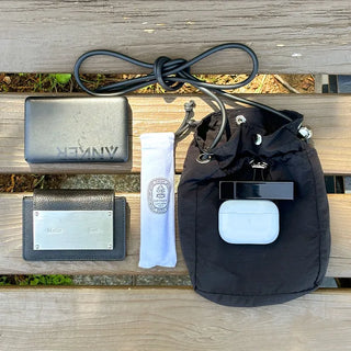 Shirring Point Crossbody Bag