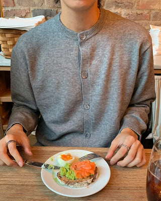 Simple Round Cardigan