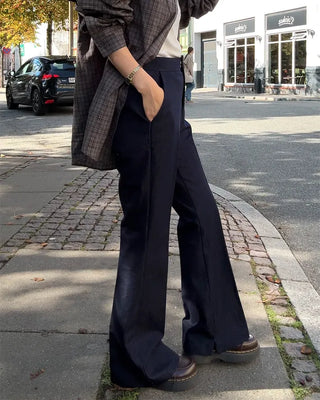 Bootcut denim pants