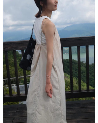 Backless string dress