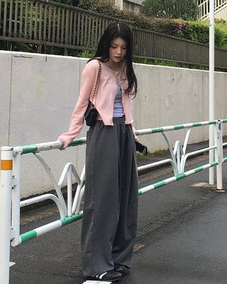 Colorful Basic Cardigan