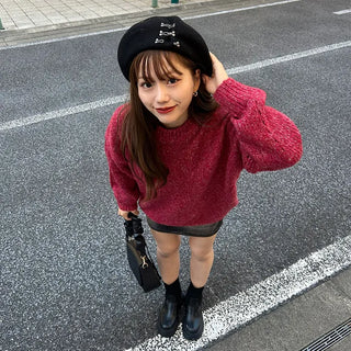 Round neck knit