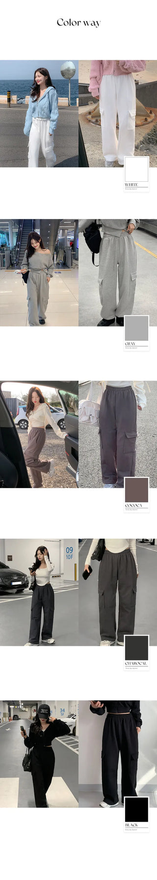 Pocket Training Cargo Pants (5 colors)