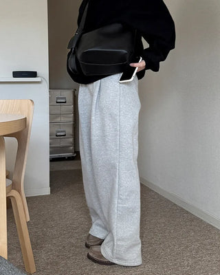 Brushed Pintuck Wide Balloon Pants