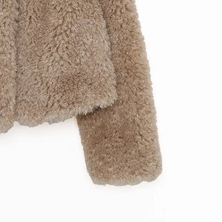 Boucle High-Neck Jacket