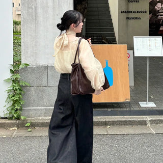 Square Big Shoulder Bag