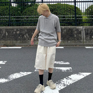 (Unisex) Banded Bermuda Shorts