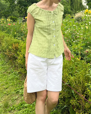 Basic Back Tag Half Pants