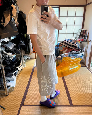Sunprint Bermuda Sweatpants