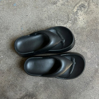 Platform beach sandals