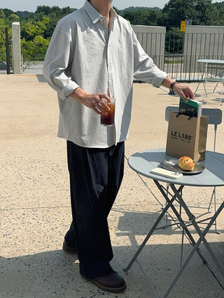 Dear Cotton Oversized Shirt