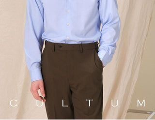 [CULTUM] One-Piece Collar Wrinkle-Free Shirt