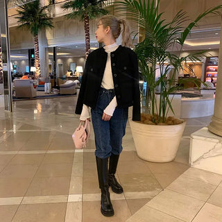 Wool tweed jacket