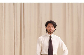 [CULTUM] Neapolitan Double Pleat Wool Blend Trousers