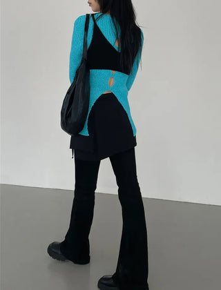 layered pleats mini SK (3c)