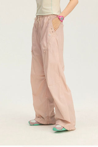 [Monterest] UPF50+ Water-Resistant Ruched Parachute Pants