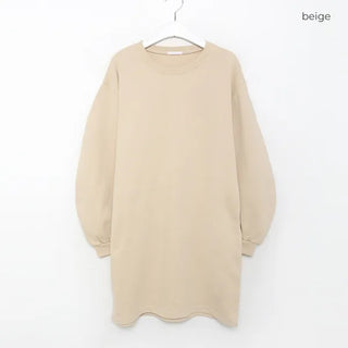 Balloon sleeve mini dress
