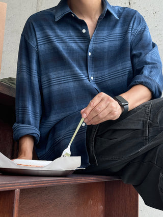 Jude Tartan Check Natural Fit Shirt
