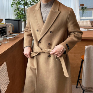 Handmade Wool Robe Coat (4 colors)