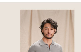 [CULTUM] Knit Polo Shirt