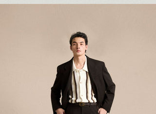 [CULTUM] Relaxed Fit Openwork Knit Cardigan