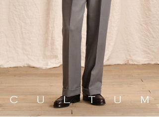 [CULTUM] Pleated Hollywood Trousers