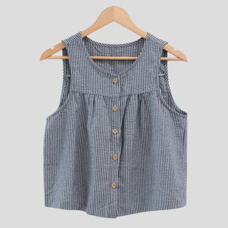 [2-Piece] Striped Set-up