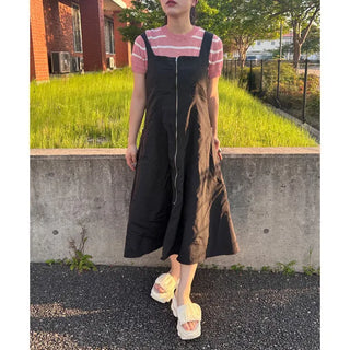 Zippered dress